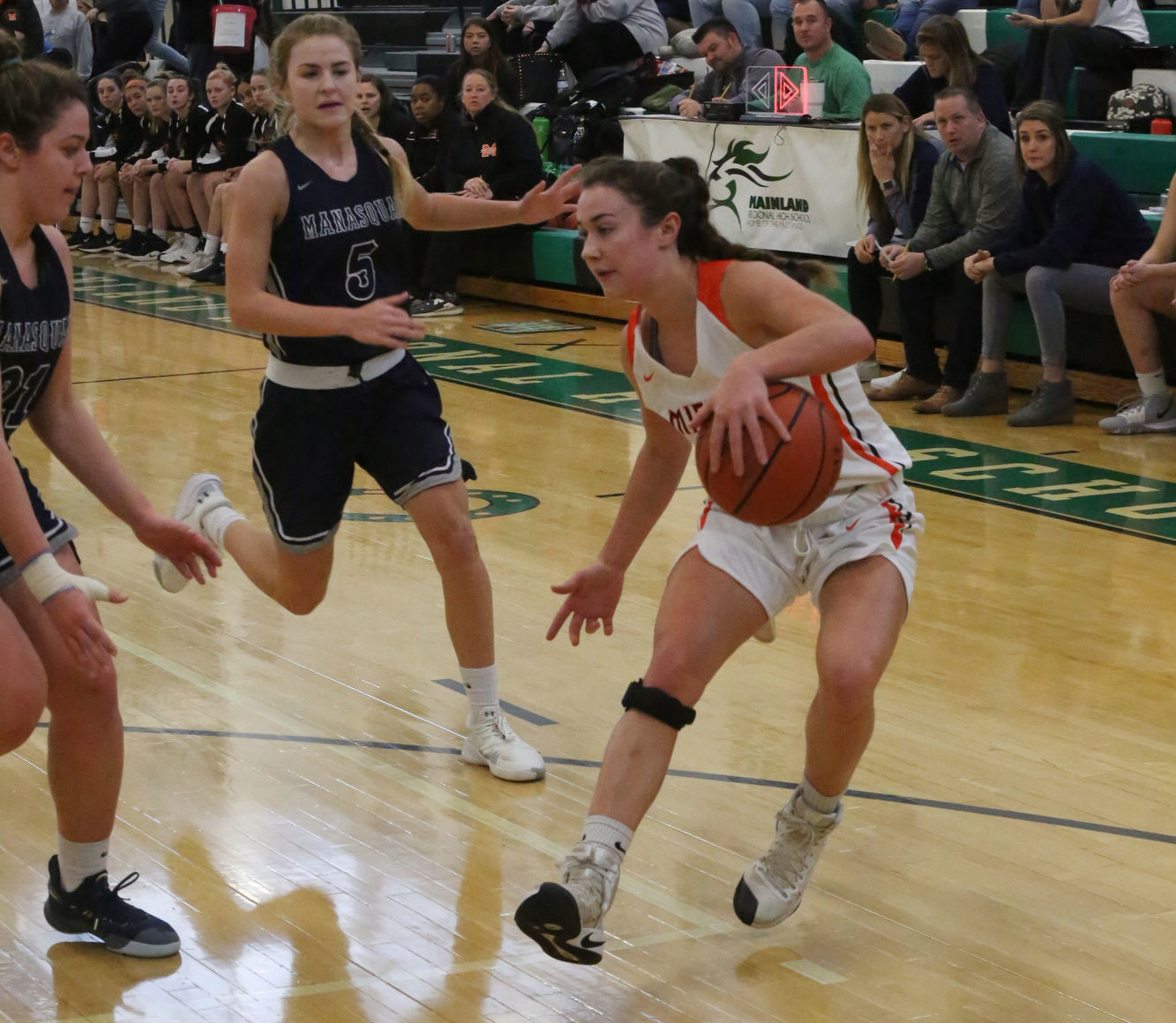Middle Manasquan girls basketball